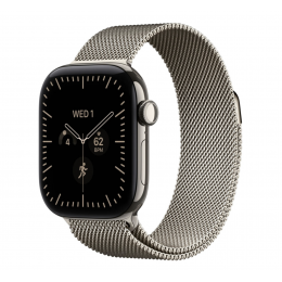 Apple Watch Series 12 42 mm Natural Titanium, Milanese Loop (Natural)